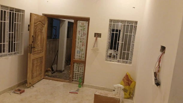 Wood work and paintings